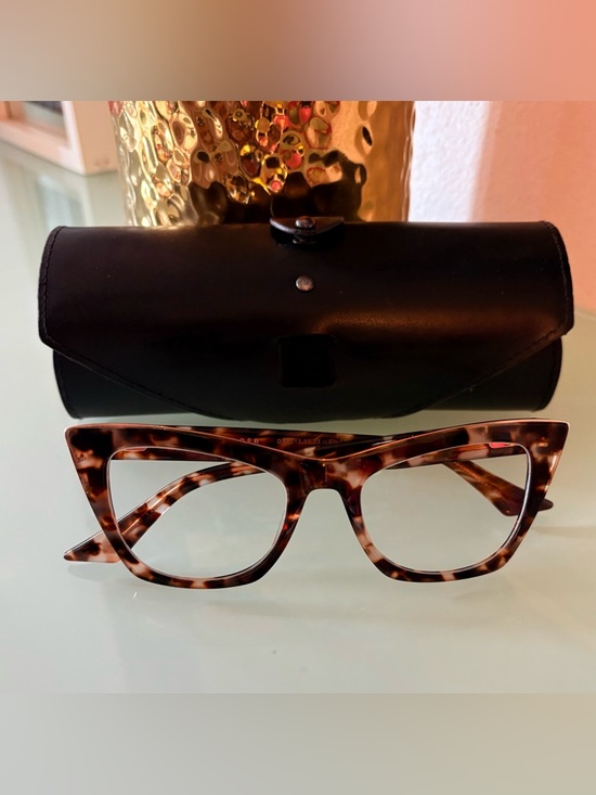 DITA Accessories - Dita- Tortoiseshell Cat-Eye Glasses with Original Case